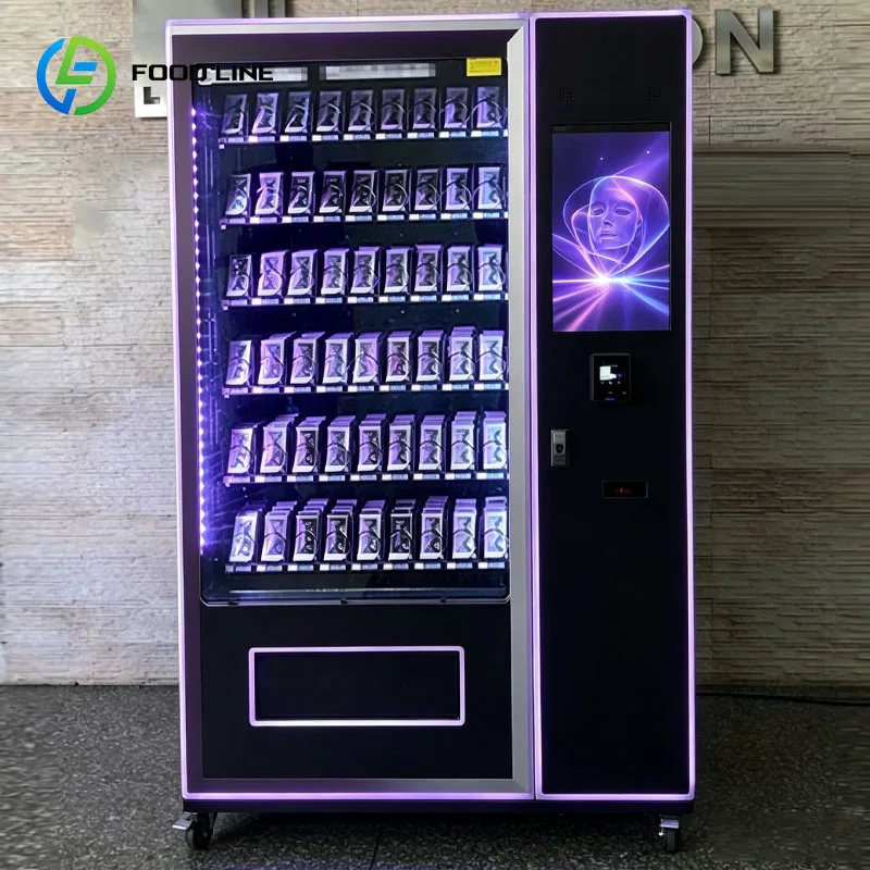 Face Mask Vending Machine Skincare Product Automatic Beauty Retail Kiosk Self Service Customized