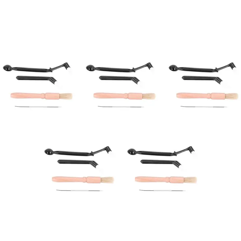 A01F-20 Pcs Coffee Machine Cleaning Set Coffee Grinder Brush Coffee Machine Group Head Cleaning Brush