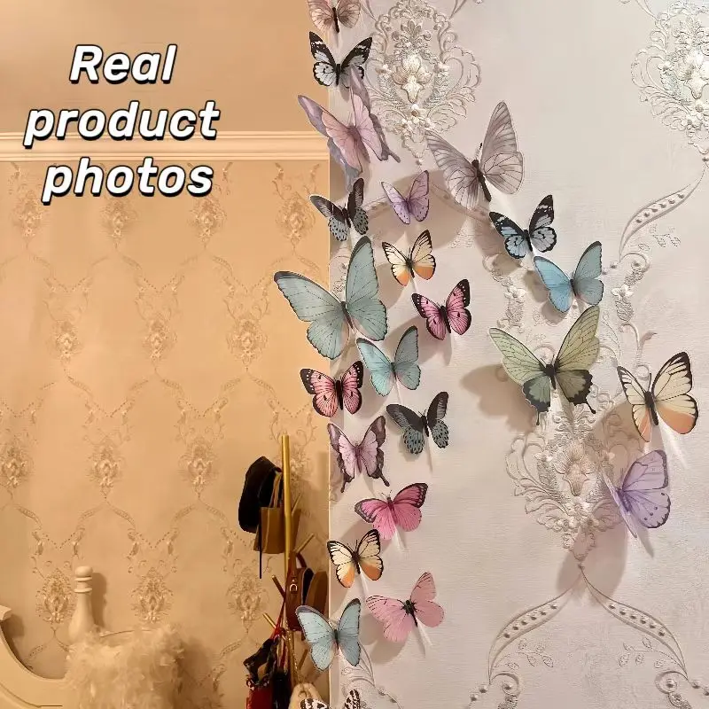 

Three-Dimensional Butterfly Colorful Decorative Masking Tape, Home Decoration, Wall Decoration, Decorative Stickers, Scrapbook D