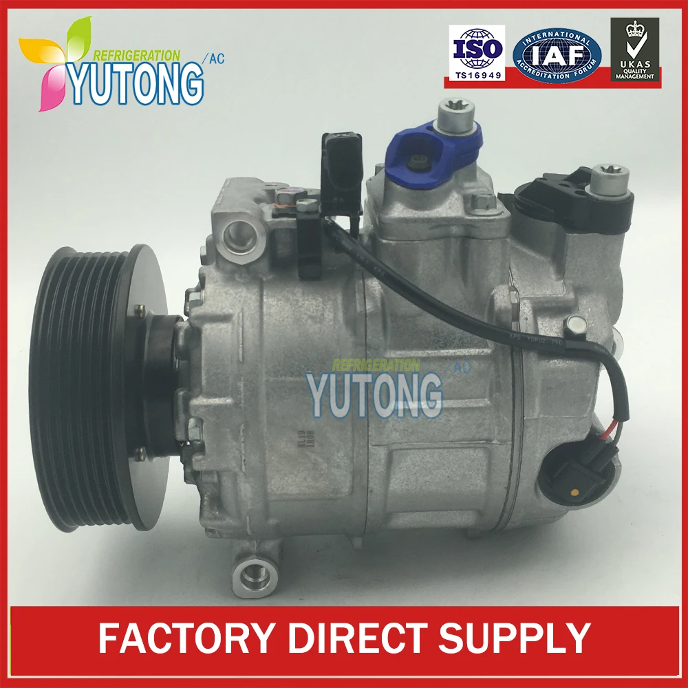 7SEU17C AC Compressor for AUDI Q7 3.6L for Volkswagen PASSAT 3B3 4.0 4471708680 3B0820803A 3B0820803B 3B0820803C  7L6820803A