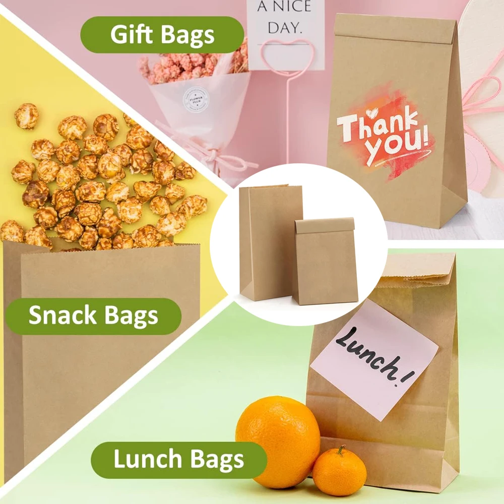 10-30 sacs à lunch en papier k - Food Day Snacks avis et prix