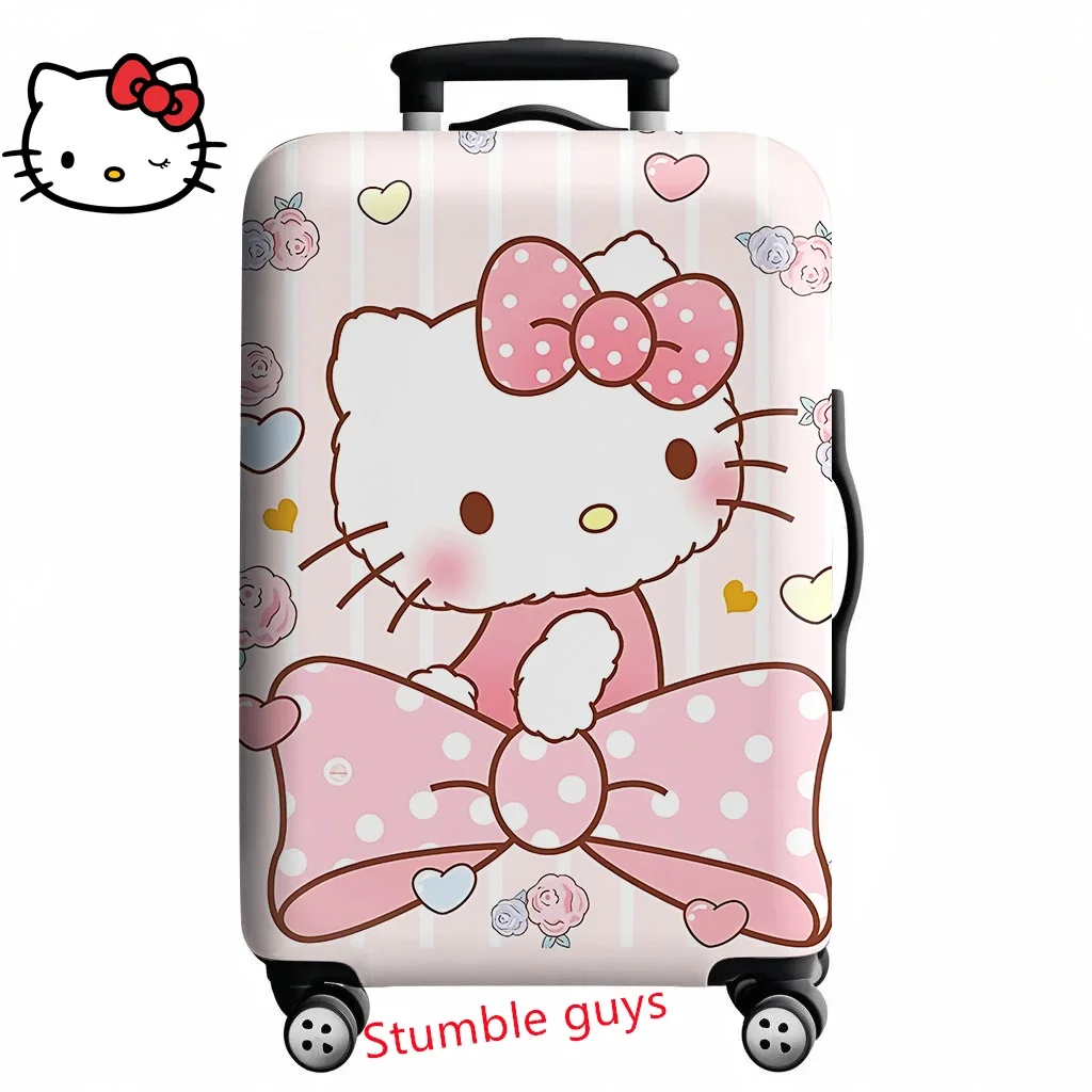 Demon Hunters Anime Kpop Gepäckabdeckung, passend für 18–32 Zoll Koffer, weicher Schutz