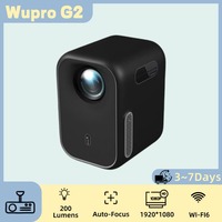 Wupro G2 4K HDR10 Wifi6 mise 200 Lumens Full HD 1920P For Home automatique Theater Dolby Audio Vision Portable Smart Projectors