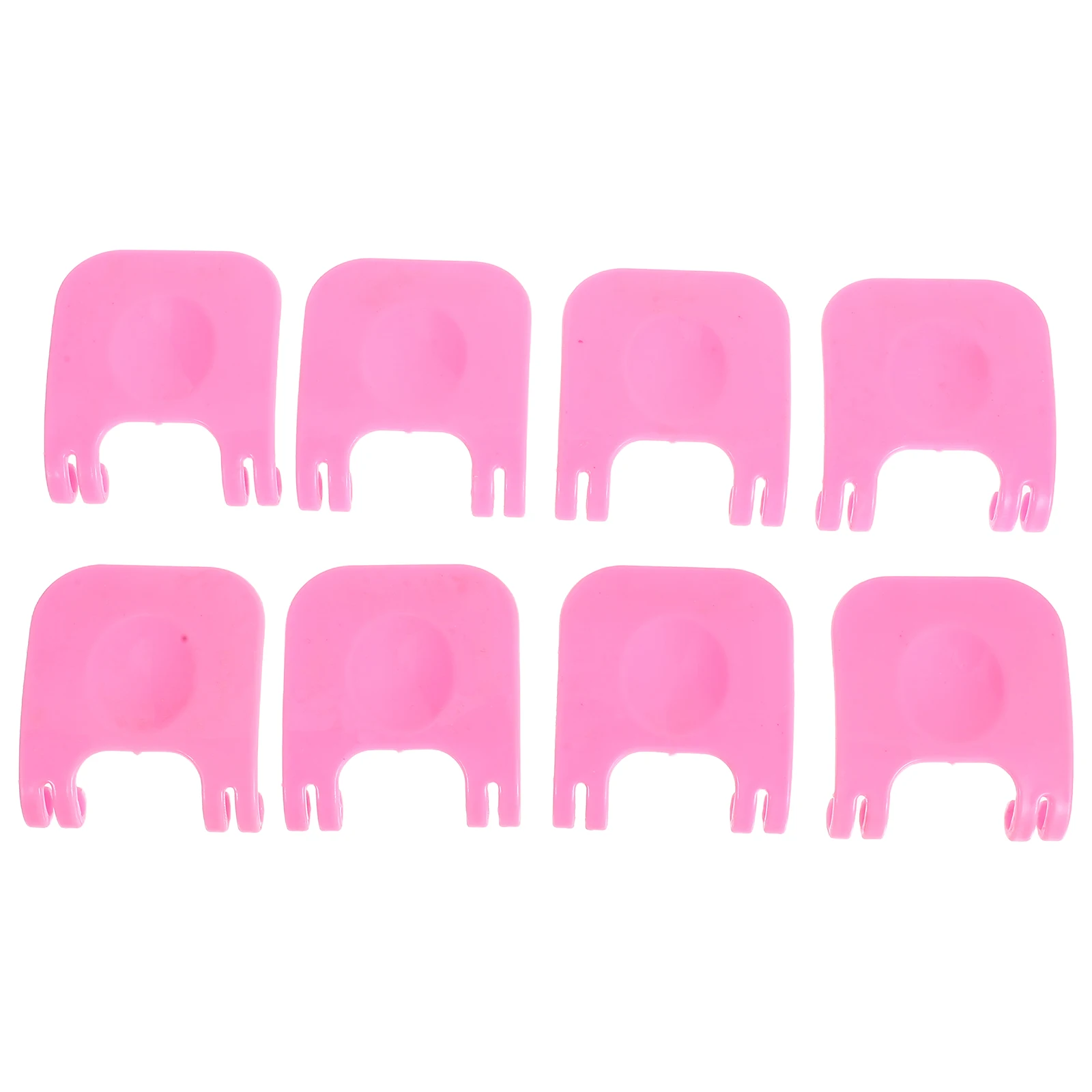 

8 Pcs Cage Fixing Edge Buckle Rabbit Clip for Small Animals Wire Pink Pp Fastening