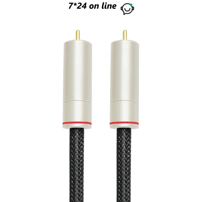 Customized AVplay AV-0809 50/75/110 Ohm AES EBU RAC USB Type C RCA Male Female XLR to 3.5/6.35mm TRS DAC DDC Clock Digital Cable