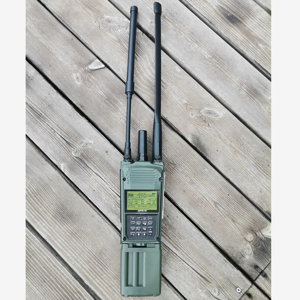 Hearangel タクティカル PRC-163 ハリス軍用無線機ダミーバーチャル