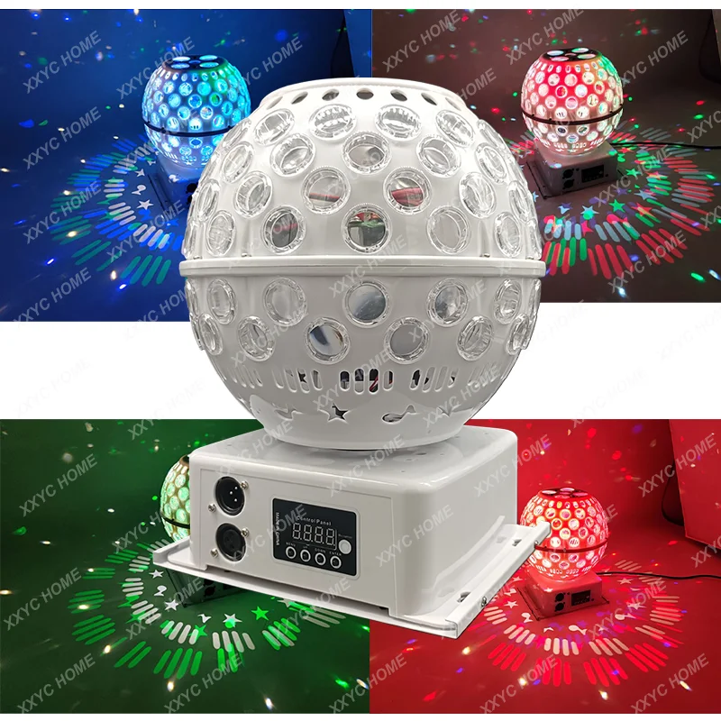 50W oświetlenie sceniczne LED RGBW 4 in1 Ball dla światła kulkowe kontrola dźwięku Disco