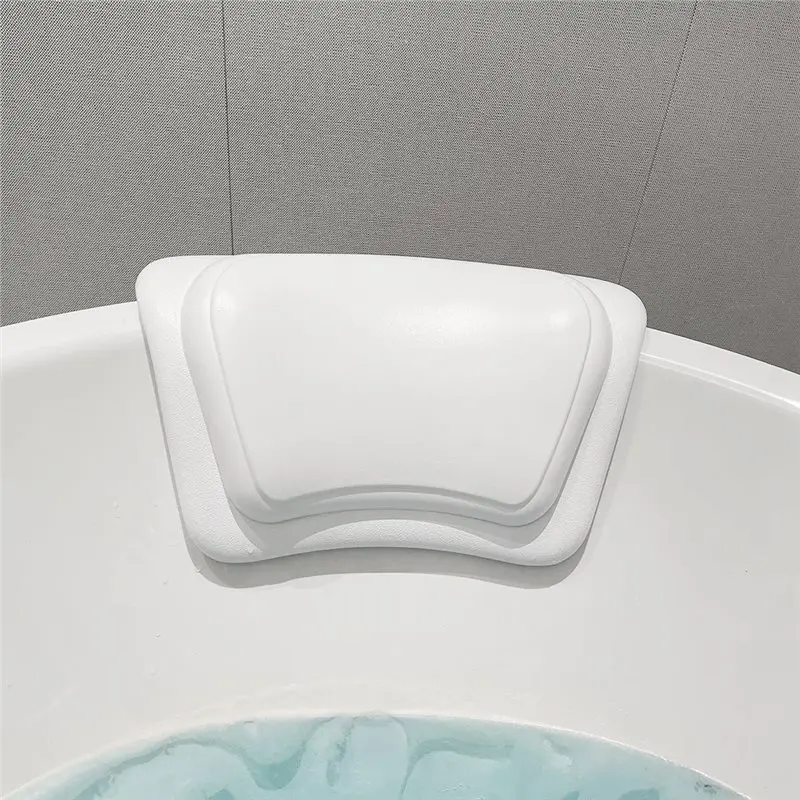 

ABBP-Universal For Spa, Relaxation, Shower Bathtub Pillow-Non-Slip Design With Silicone Sponge& Waterproof PU Cover Bath