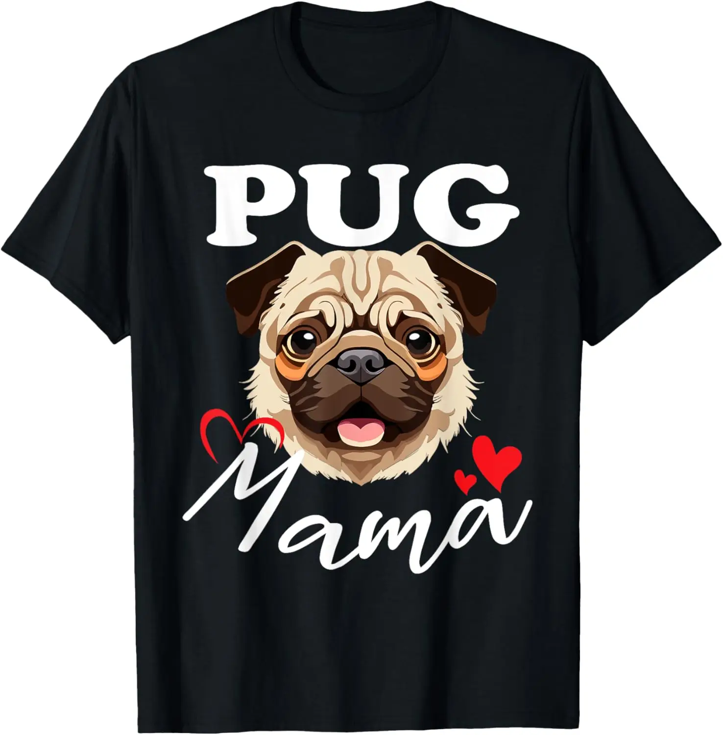 

Pug Mama liebt seine Hund Dog Lovers Animal Lovers T-Shirt