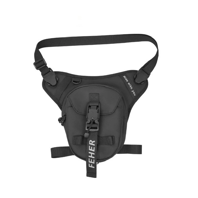 FEHER Motorcycle Drop Leg Bag Waterproof Multifunctional Heavy Duty Oxford Motorbike Thigh Bag BT-004 Tactical Riding Leg Pack