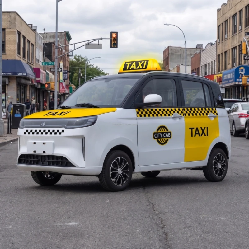 2026 new design four-wheel electric taxi 7.5KW power 200AH battery long range suitable for the elderly