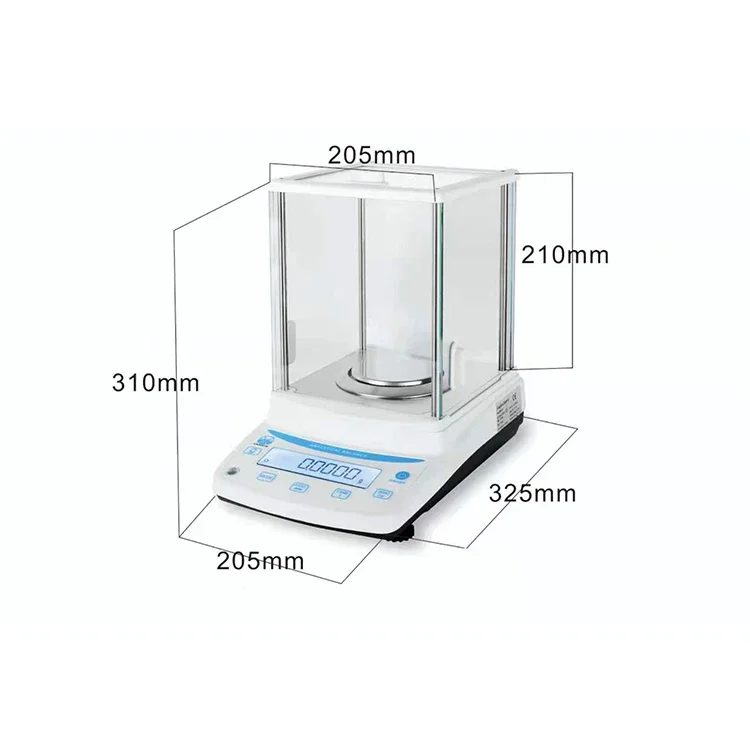 BMC1013 High Quality Durable Using Various Laboratory 1mg Magnetic Analytical Balance