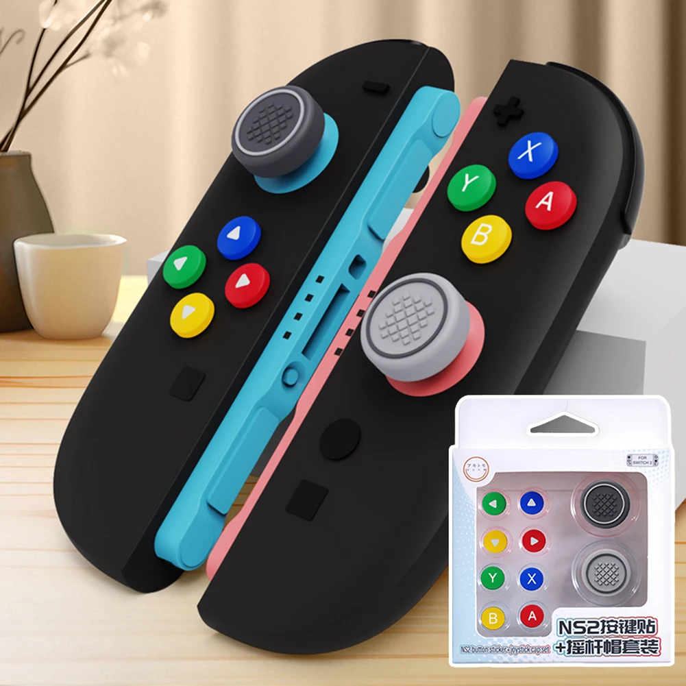 

Набор колпачков для большого пальца переключателя, противоскользящий комфортный усилитель хвата для Nintendo-Switch 2.