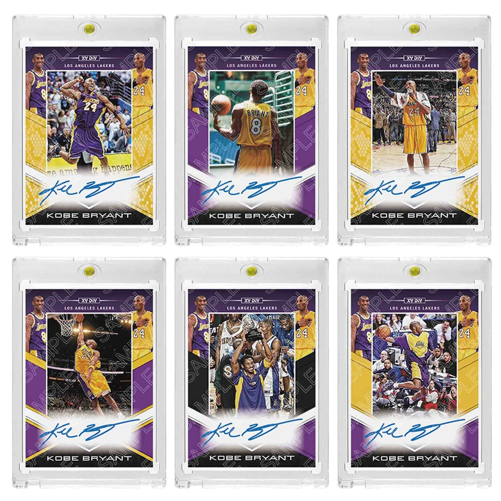 

PANINI 2025 Bryant Kobe Signature Collection, текстурированная карта Brick Slam Dunk Boy, баскетбол на день рождения, Рождественский подарок, сделай сам, самодельный
