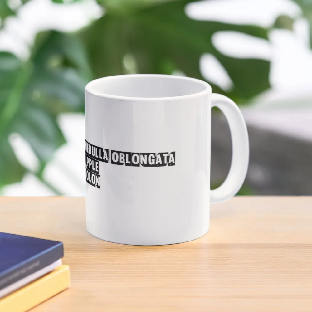 I Am Jack Is Medulla Oblongata I Am Jill  Mug Photo Coffee Cup Image Handle Round Picture Drinkware Simple Tea Design Printed