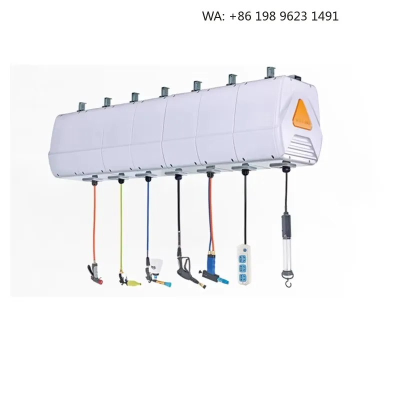 Car Wash Equipment Combination Hose Reel Box/ Auto Free Combined Drum Car Service Equipment/combined Reel Air Hose Reel