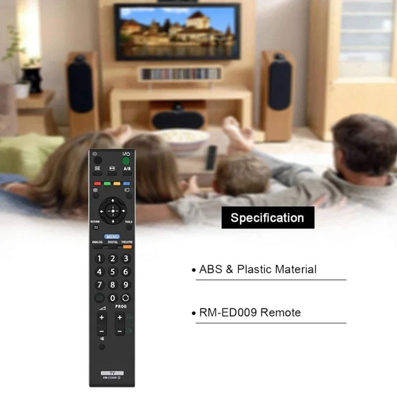 RM-ED009 Replacement Remote Control For Sony LCD Digital TV KDL-40T2800 KDL-40D2810 KDL-40T3000 KDL-40S3010 KDL-40S3000