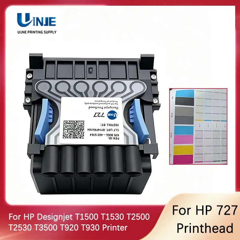 For HP 727 727/732 Head Printhead Kit B3P06A For HP Designjet T1500 T1530 T2500 T2530 T3500 T920 T930 Large Format Plotter Print