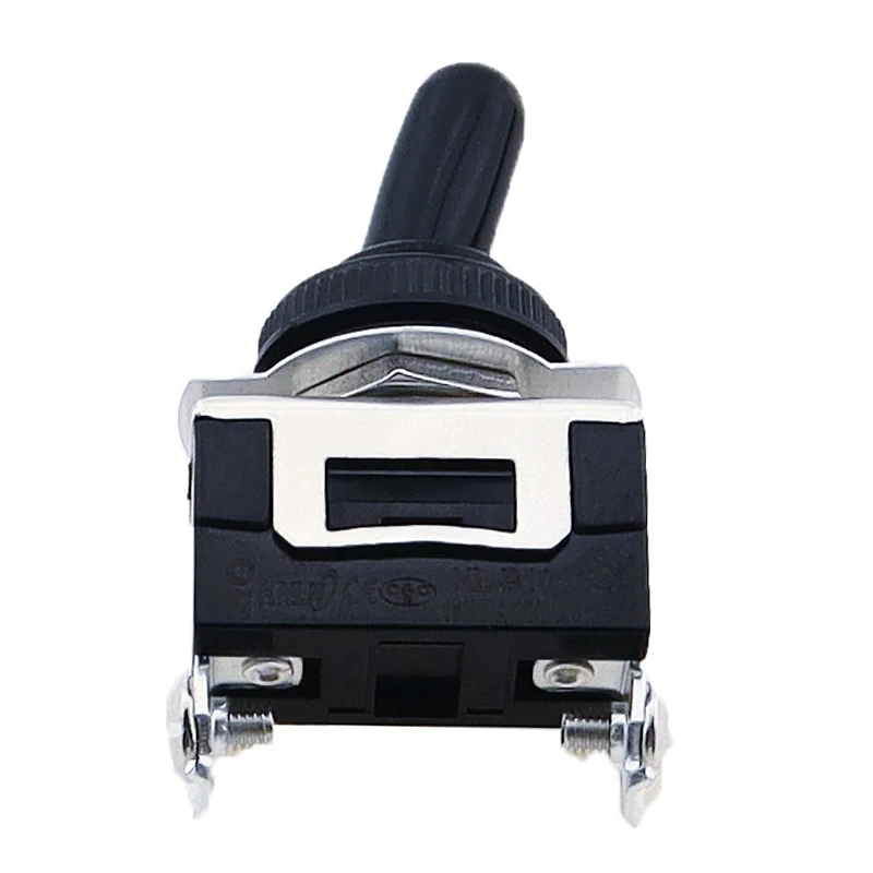 Miniature On Off Small SPST Toggle Switch Heavy Duty with Waterproof Cover 12V 6 A/250 VAC 10 A/125VAC