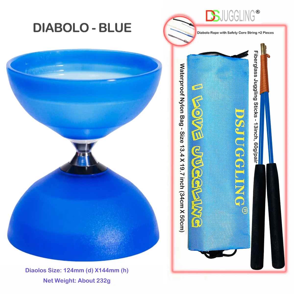 

DSRL Chinese Yo-Yo Kongzhu Professional Diabolo Street Performances Stage Displays Sports Competitions Fitness and Entertainment