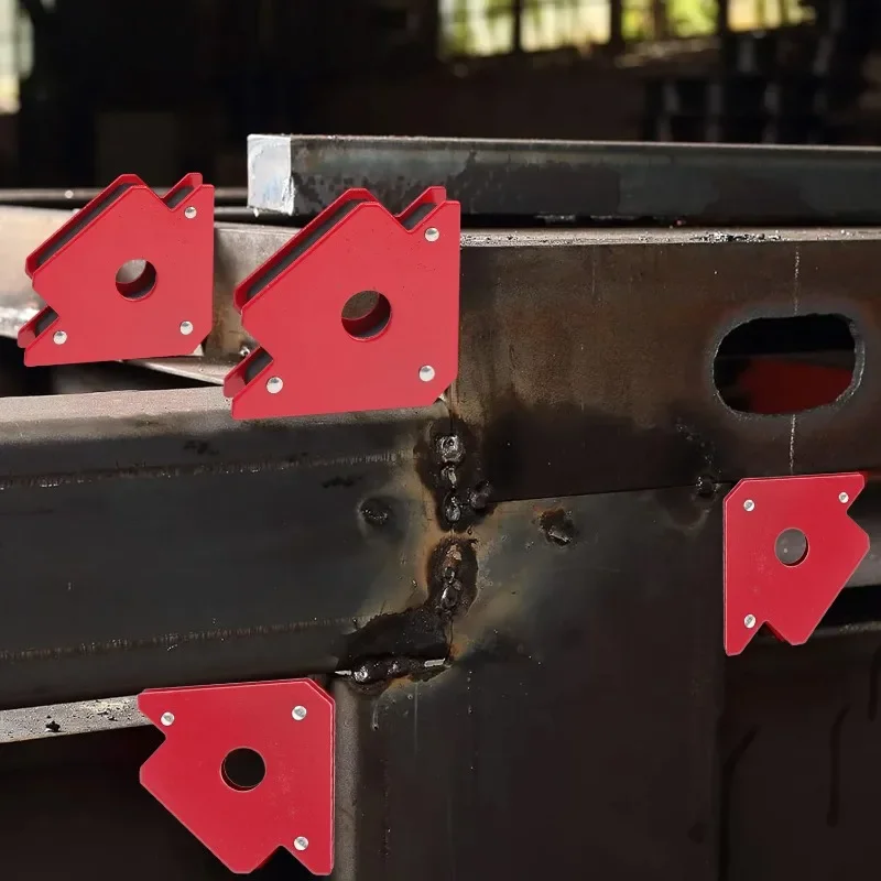 Metal Fixed Welding Auxiliary Locator Tool Hardware Accessories Magnet Welding Holder Soldering Hanging Fix Clamp 45°/ 90°/135°