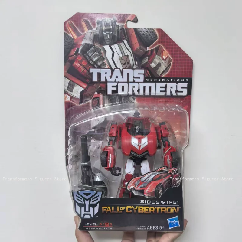 ของเล่นหุ่นยนต์ทรานส์ฟอร์เมอร์ ฟอล ออฟ ไซเบอร์ตรอน ของแท้ใหม่แกะกล่อง รุ่น FOC-Sideswipe จากภาพยนตร์ G1 การ์ตูนแอคชั่นฟิกเกอร์ อนิเมะ โมเดลขยับได้ ของขวัญ