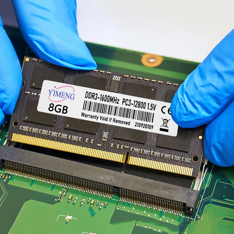 Lot Mémoire RAM SODIMM Portable DDR3 - 4 Go 8 Go 16 Go - 204 Pins, 1066 à 1866 MHz