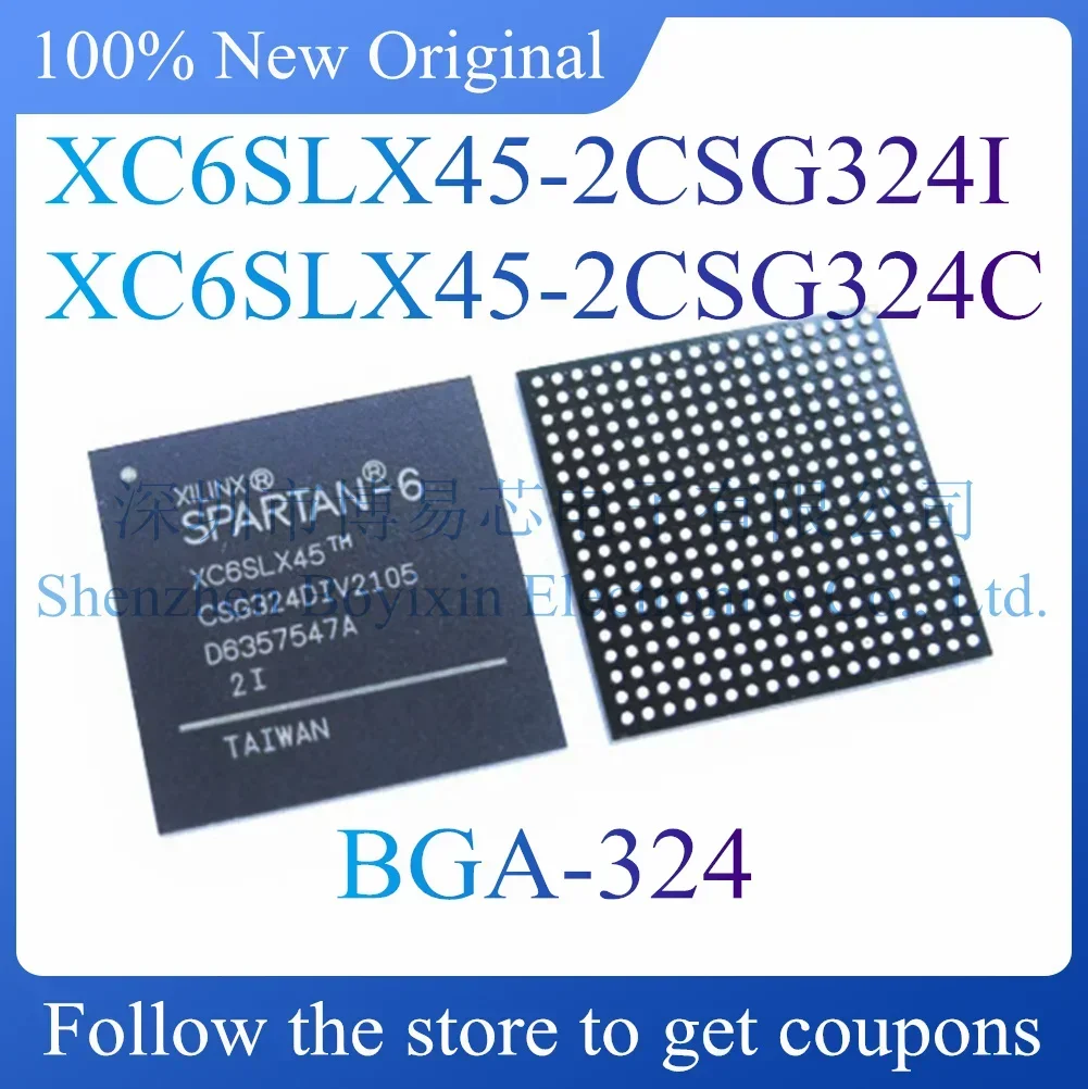 

NEW XC6SLX45-2CSG324I XC6SLX45-2CSG324C.Original Product.Package BGA-324