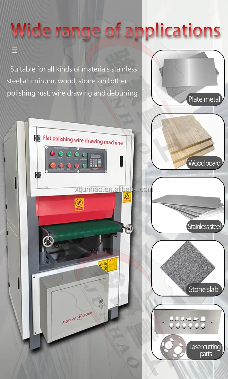 معدات تلميع المعادن باستخدام الحاسب الآلي آلات تشطيب الأسطح المعدنية الصناعية لتلميع المعادن #4