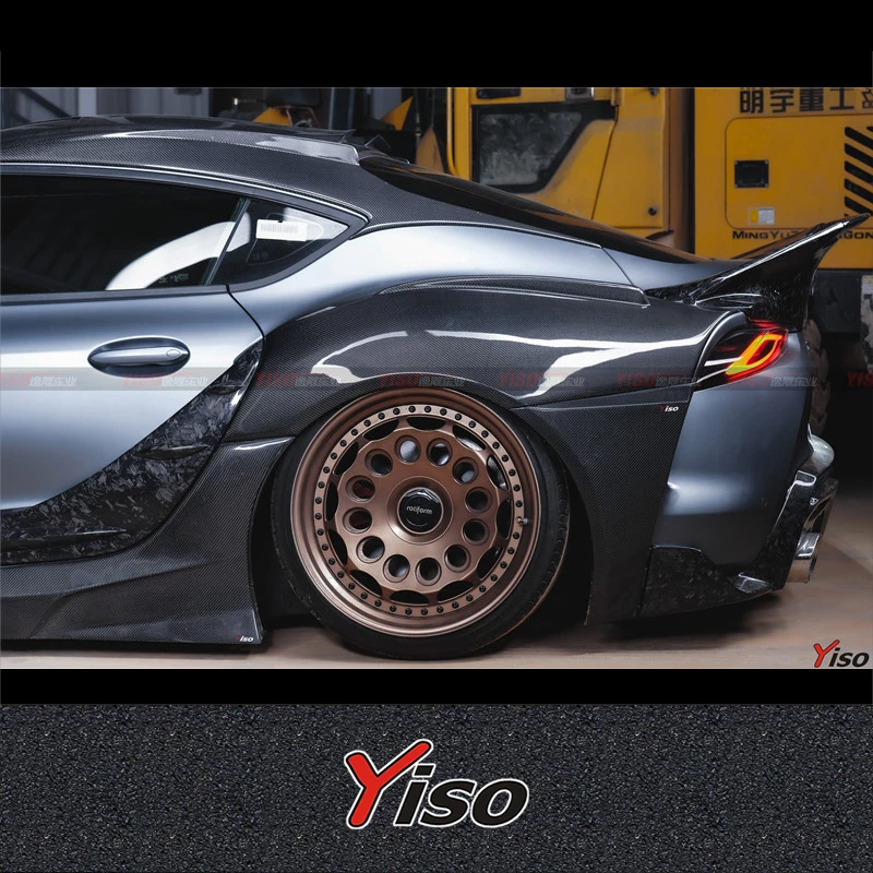 Suitable for Toyota SUPRA Carbon Top A90 roof cover YISO carbon fiber roof modified carbon fiber widebody kit