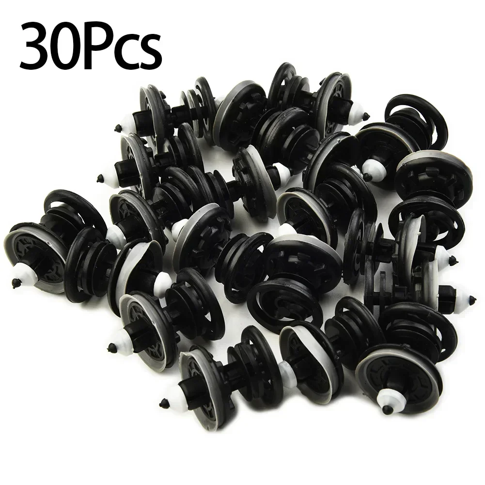 

30/20pcs Car Interior Door Panel Push Clips Rivets For PassatBus T5 Taureg 7L6868243 Auto Fastener Clip