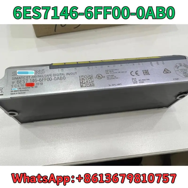 

Used Module 6ES7146-6FF00-0AB0 test OK Fast Shipping