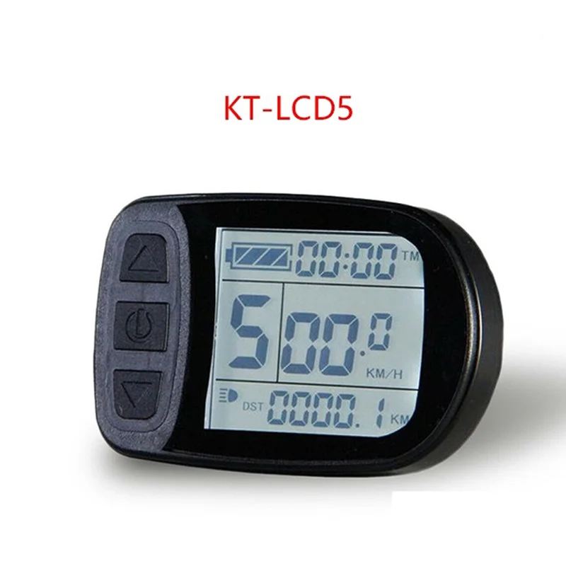 

24 В-48 В KT-LCD5 ЖК-прибор/водонепроницаемый разъем для модификации велосипеда и электрического использования
