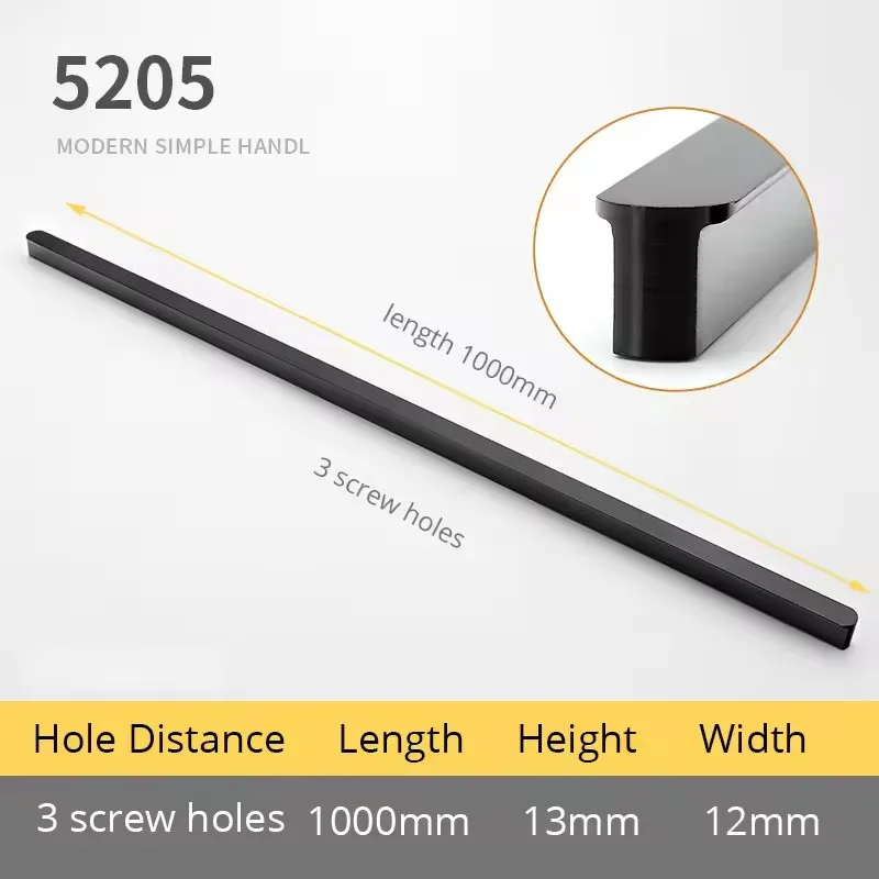 

30pcs 100cm length cabinet handles to Netherlands