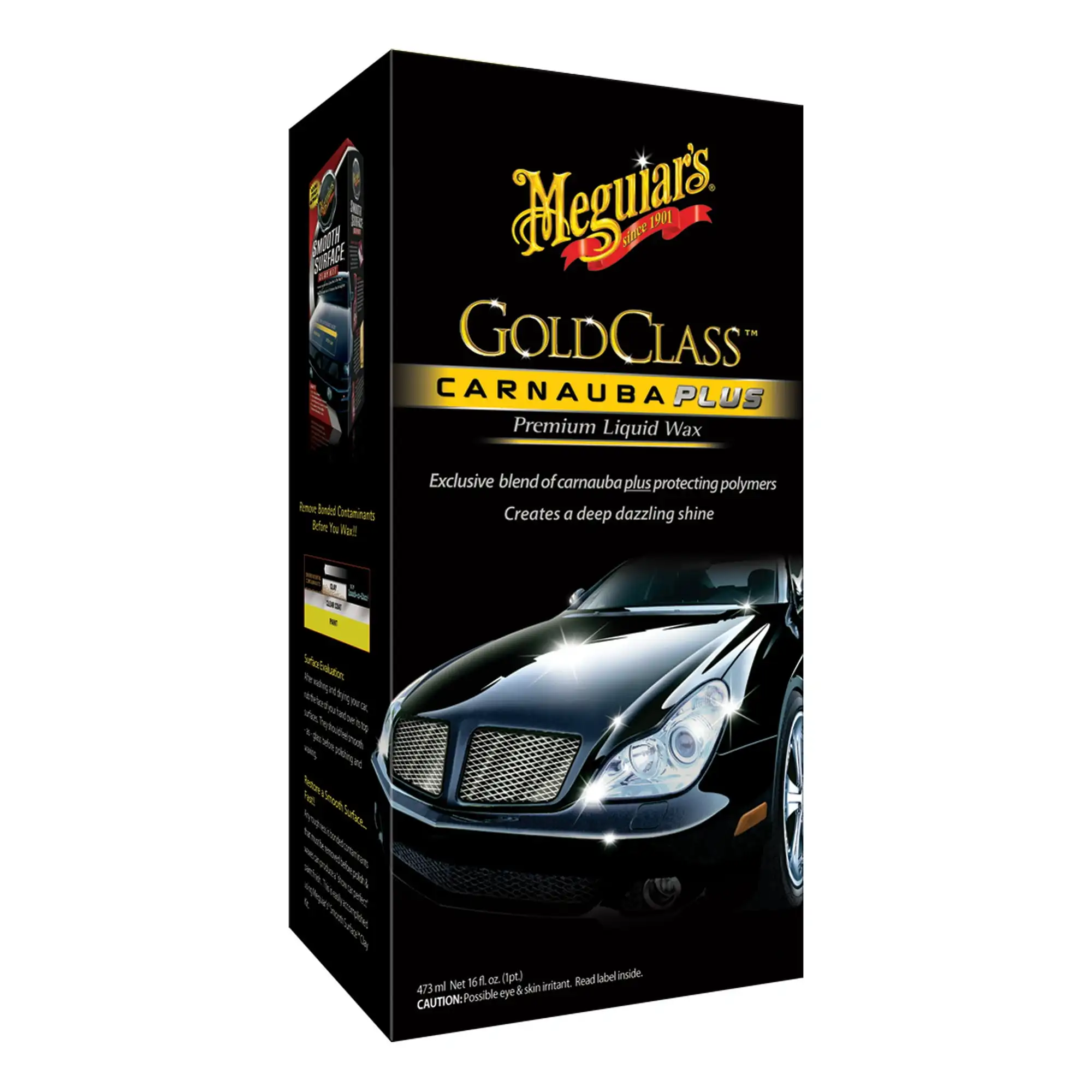 

Жидкий воск премиум класса Meguiar's Gold Class Carnauba Plus, G7016, 16,0 жидких унций