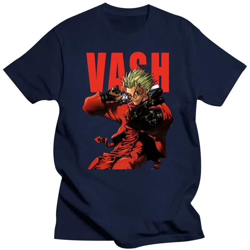 Trigun Vash The Stampede Meryl Stryfe Thompson Anime TShirt For Men Cool Humor Summer Tees T Shirt New Design Fluffy