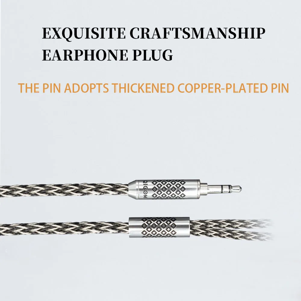 سماعات رأس سلكية QIGOM HIFI، S40A Lanyin Grass، فصل تحليلي عالي، 40Ω 112dB، تصميم مفتوح بالكامل، سماعات أذن مسطحة الرأس