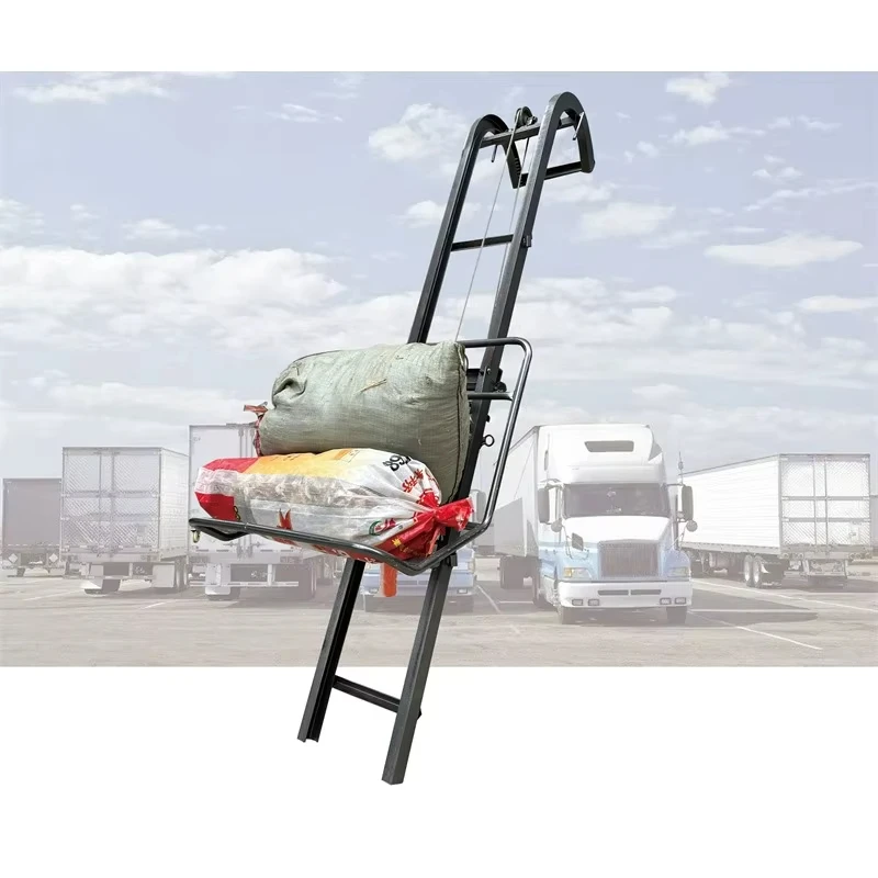 Mejor precio Fabricación de materiales plataforma de elevación eléctrica carga escalera eléctrica elevación pendiente alimentador con paleta