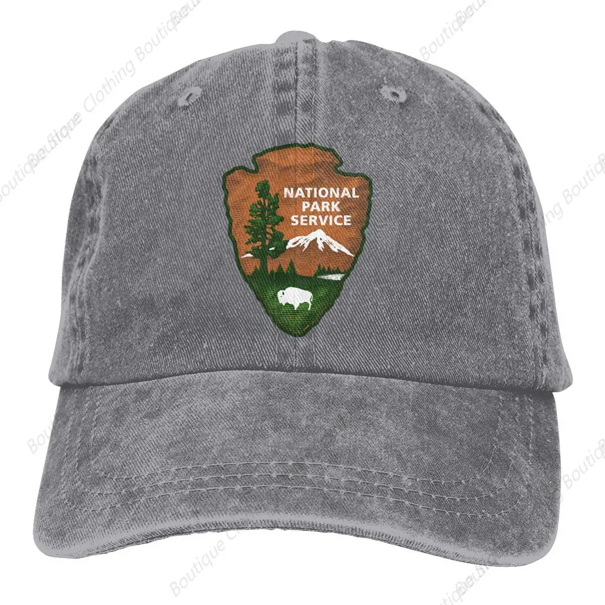 

Baseball caps for Men Adjustable Vintage Washed Low Profile Mom Dad Hat National Park Logo