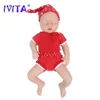 IVITA 100% 전신 실리콘 다시 태어난 아기 인형 페인트, 사실적인 아기 인형, 어린이용 실물 같은 장난감, 크리스마스 선물, 도매 6