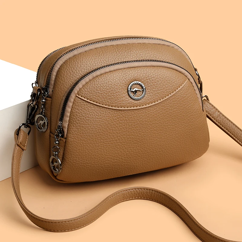 

Luxury Handbag Women Bags Designer Solid Color Shoulder Bags for Women 2025 High-quality Leather Tote Messenger Bag Sac A Main