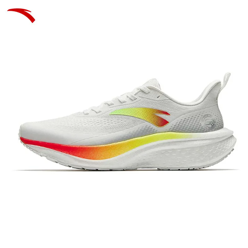 ANTA Mach 6 SE Shock Absorption Racing Training Running Shoes Men's Autumn Lightweight Breathable Professional Running Shoes