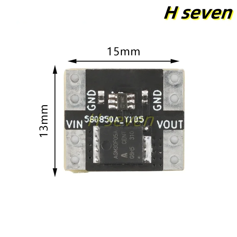 5pcs XL0401 Simulation Ideal Diode Ideal Diode Module Rectifier 3V-26V 5.5mΩ Low Internal Resistance MOS Board