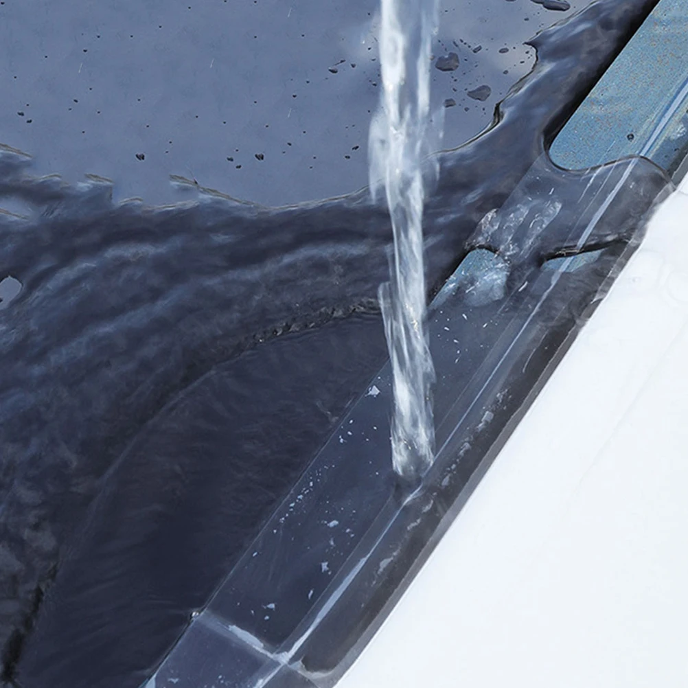 

2pcs Waterproof Seal Strip Car Door Sill Protector Bumper Edge Guard Guards Weather Stripping Durable Easy for Most