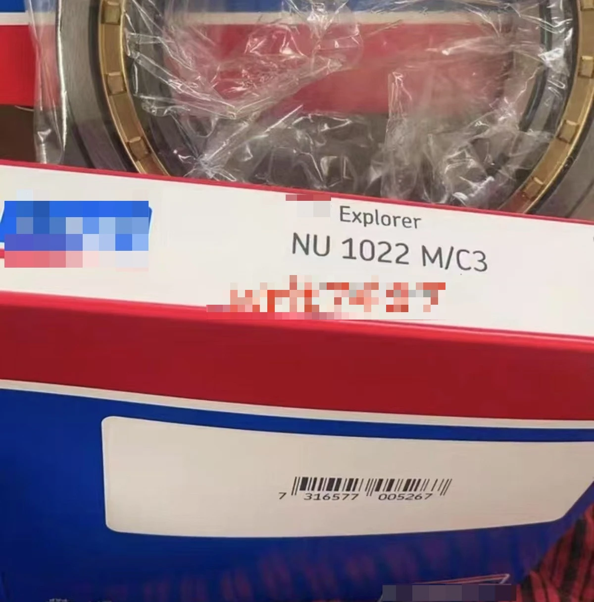 1PC FOR SKF NU 1022 M/C3 single row cylindrical roller bearing