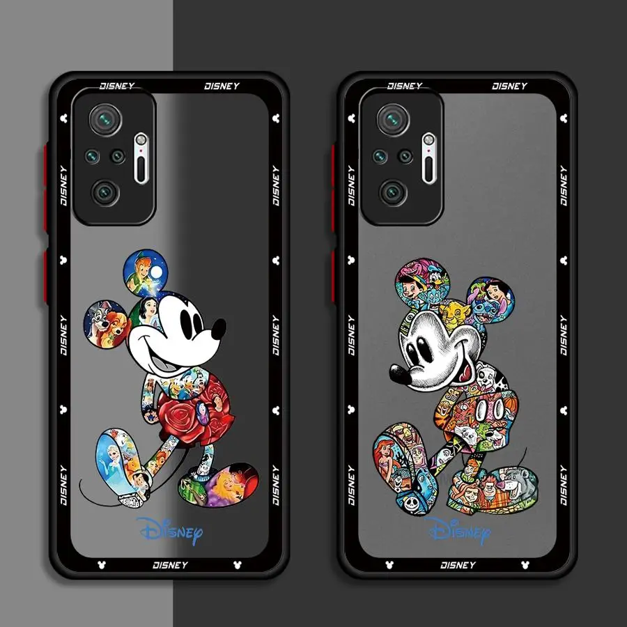 Disney Mickey Mouse Phone case for Xiaomi Mi 11 Lite 5G 11T 12 12X 12T Pro Poco X3 NFC Pro X4Pro5G X4NFC X5 5G C40 funda case