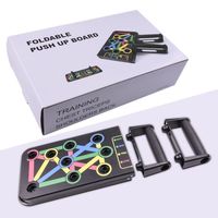 Multi-Function 14 in 1 Push Up Board Adjustable Foldable Pushup Fitness Stand Non-slip Detachable Strength Training Equipment