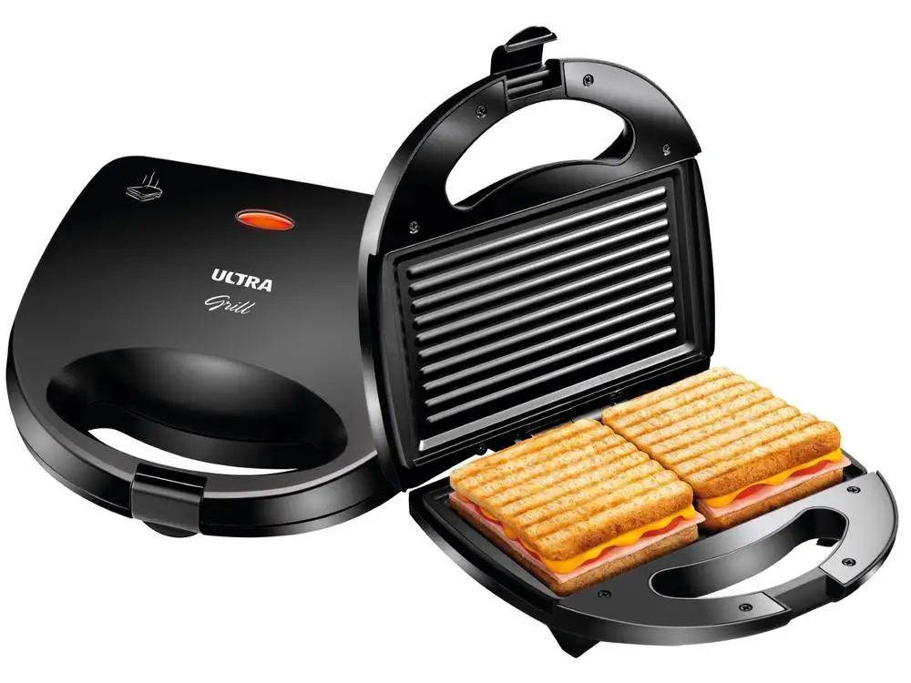 Sanduicheira Grill Ultra S-13 Preta 750W - 220V