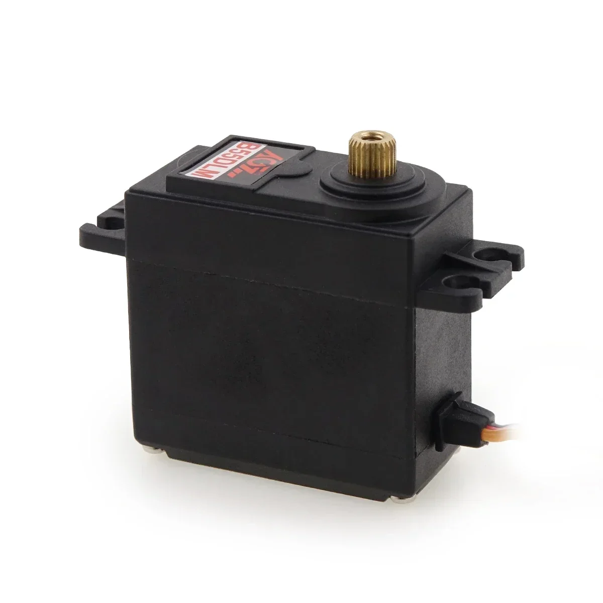 AGFRC-Servomotor de dirección Digital, engranaje de Metal B55DLM B55DLS, 17KG, 11,5 KG, caja de plástico de alto Torque, para Robot RC, coche, avión, barco