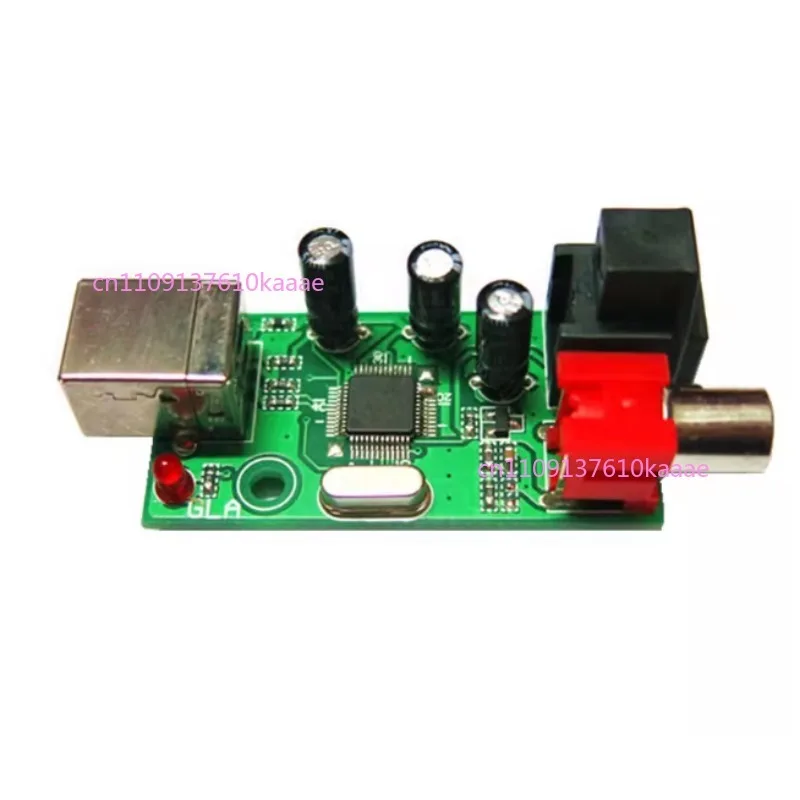 

Suitable for USB Interface Pure Digital Sound Card SPDIF To Fiber Coaxial DTS/AC3 Code Conversion Output Board with USB Cable